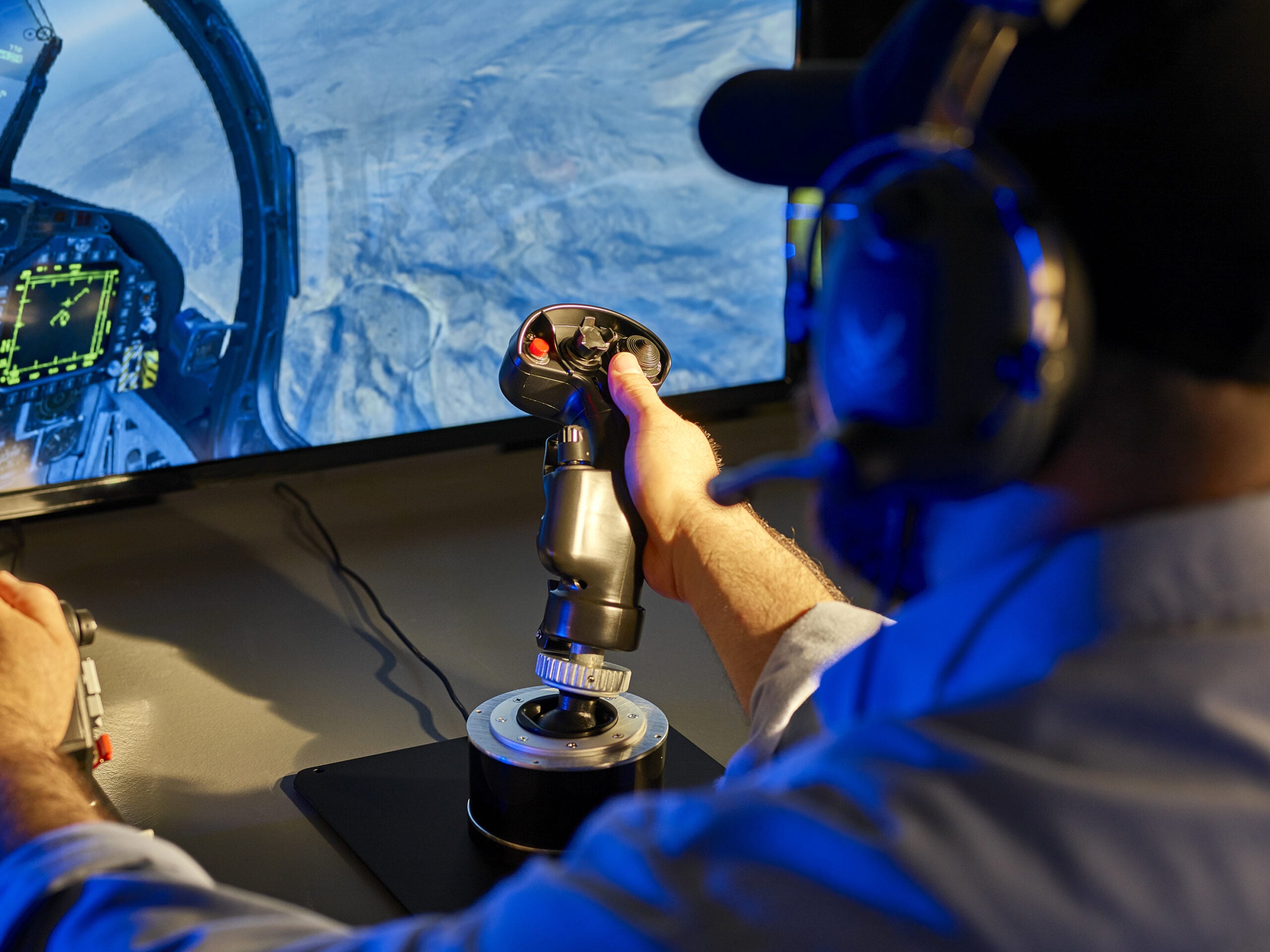 Thrustmaster F/A-18C Hornet HOTAS Add-On Grip Zwart Flightstick Analoog/digitaal PC - Afbeelding 8