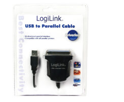 LogiLink AU0003C parallelle kabel Zwart 1,5 m - Afbeelding 3