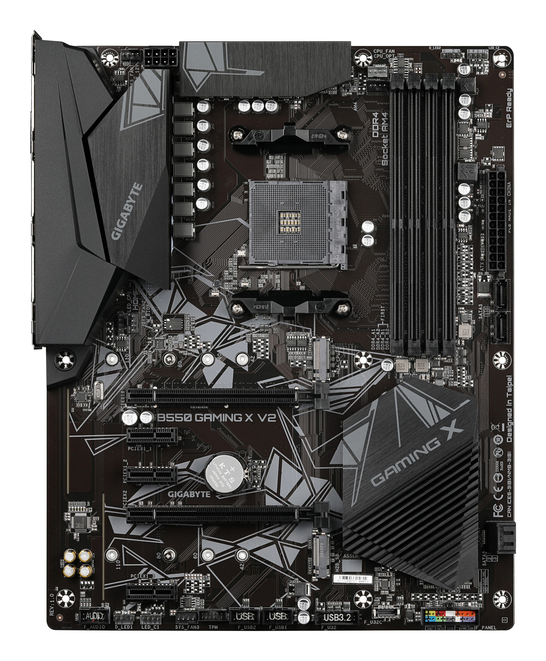 GIGABYTE B550 Gaming X V2 AMD B550 Socket AM4 ATX - Afbeelding 3