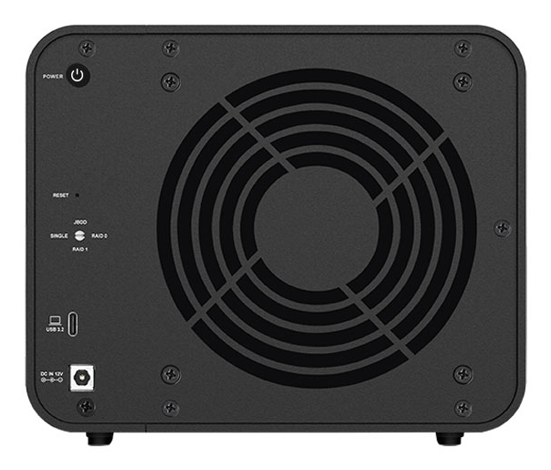 TerraMaster D8 HYBRID disk array Desktop Zwart - Afbeelding 5