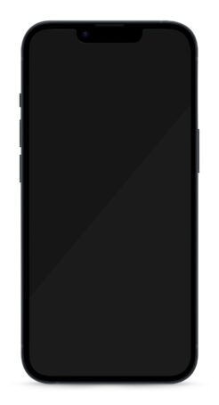 Dummy Apple iPhone 14 Black (Black Screen)