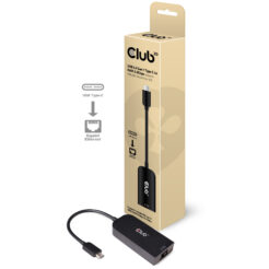 CLUB3D USB 3.2 Gen1 Type C to RJ45 2.5Gbps Adapter - Afbeelding 2