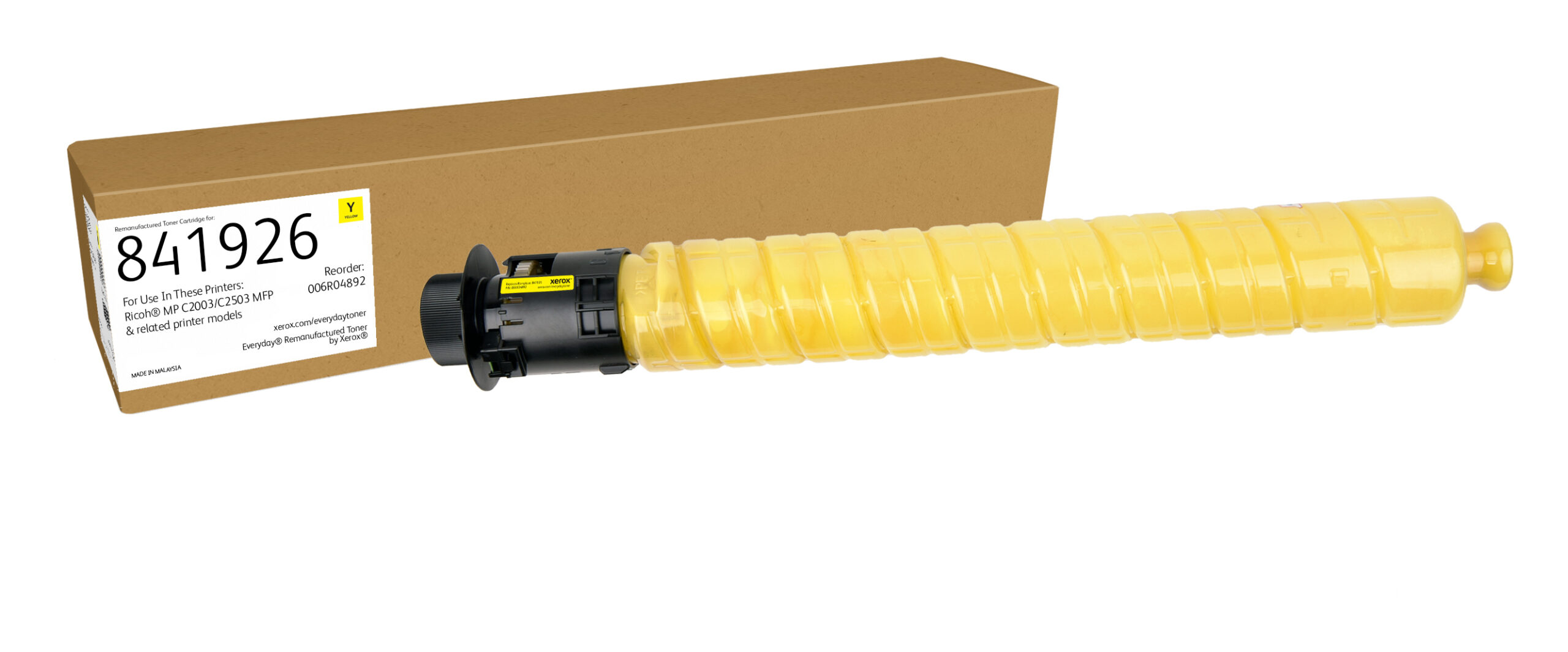Everyday™ Geel Remanufactured Toner van Xerox compatible met Ricoh (841926), Standaard capaciteit