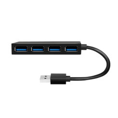 LogiLink UA0396 interface hub USB 3.2 Gen 1 (3.1 Gen 1) Type-A 5000 Mbit/s Zwart - Afbeelding 3
