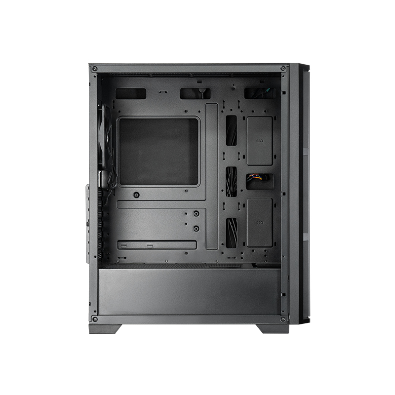 Chieftec AS-02B-OP computerbehuizing Midi Tower Zwart - Afbeelding 6