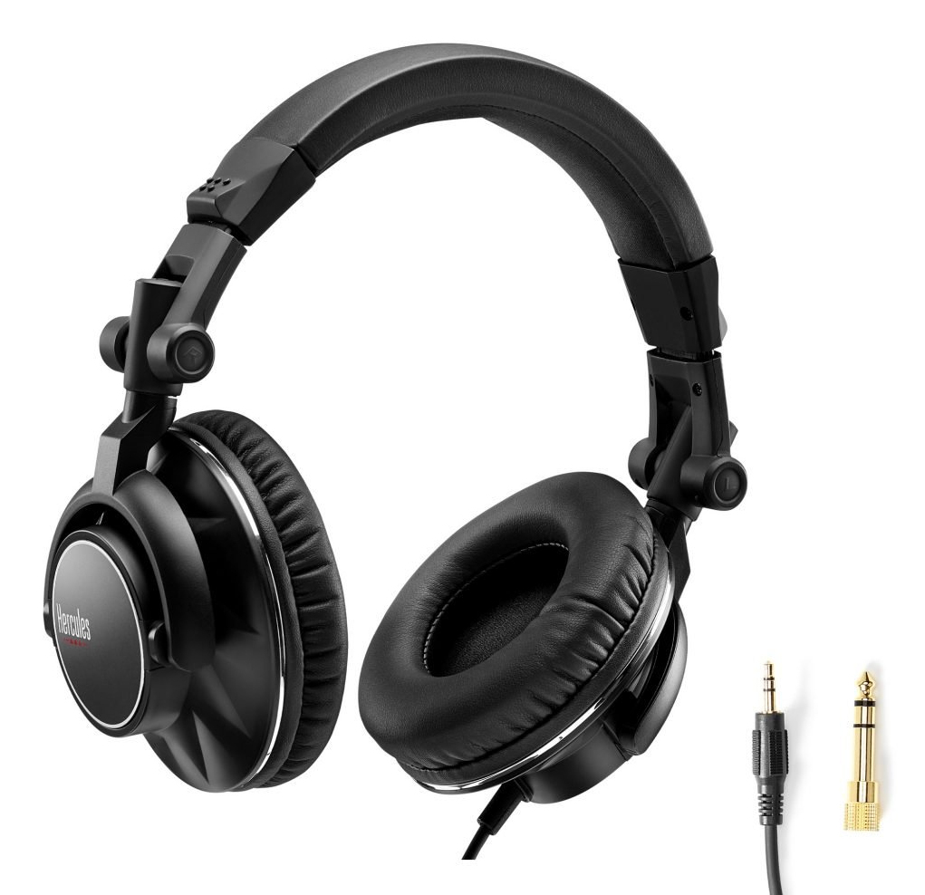 Hercules HDP DJ60 Hoofdtelefoons Bedraad Hoofdband Muziek Zwart - Afbeelding 3