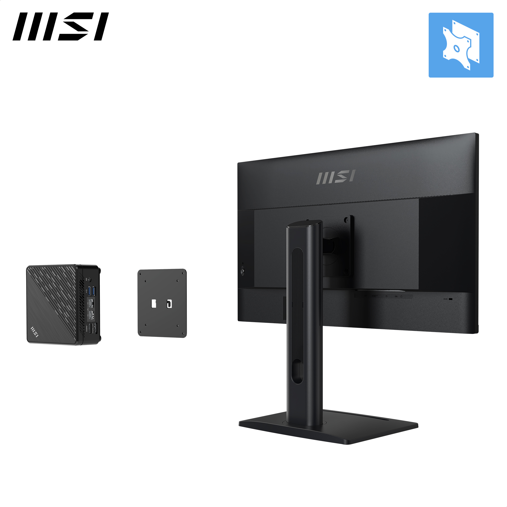 MSI Pro MP275QPG computer monitor 68,6 cm (27") 2560 x 1440 Pixels Wide Quad HD LCD Zwart - Afbeelding 10