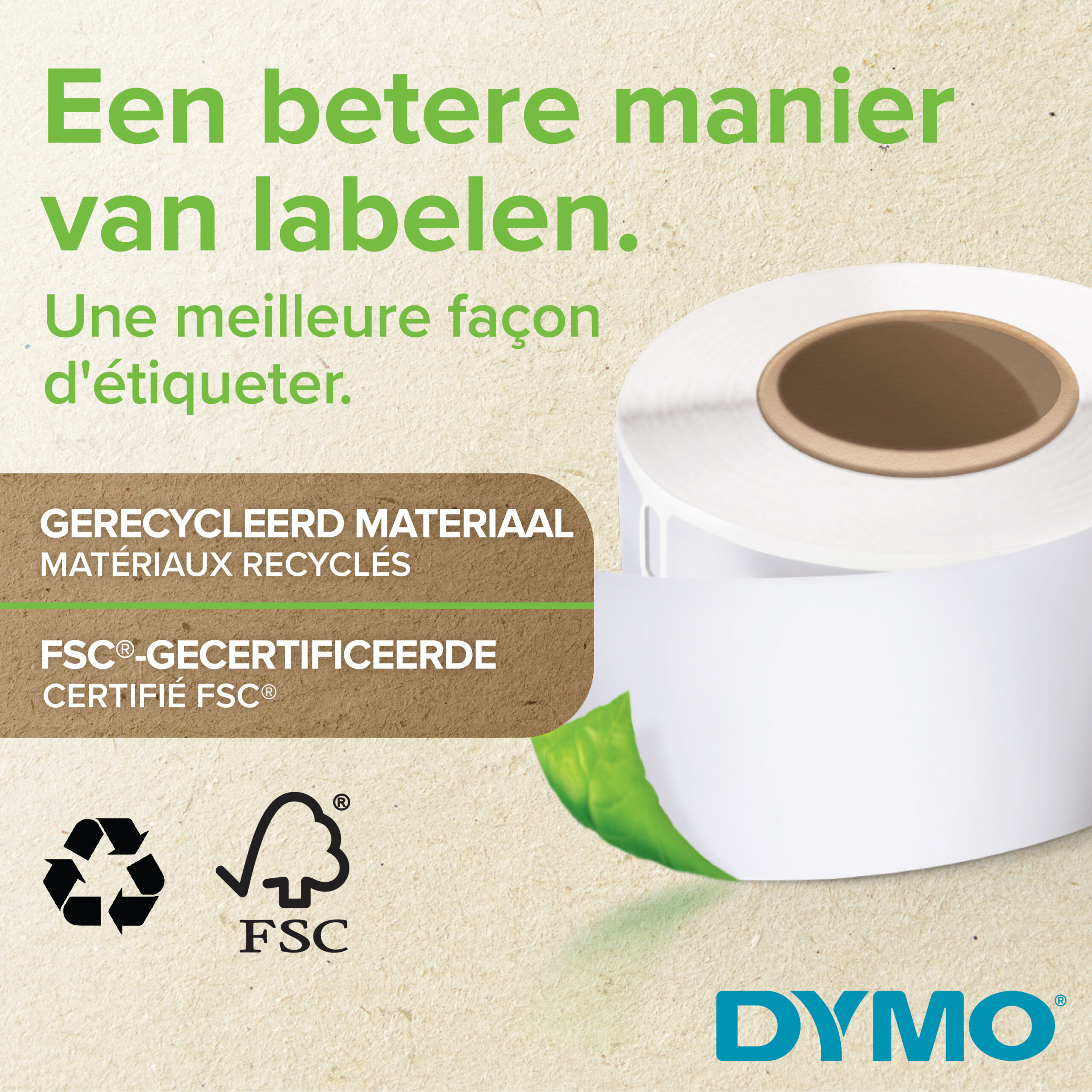 DYMO originele LabelWriter adreslabels | 28 mm x 89 mm | 12 rollen met elk 130 labels (1560 zelfklevende etiketten | Geschikt voor de LabelWriter labelprinters - Afbeelding 6