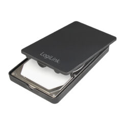 LogiLink UA0339 behuizing voor opslagstations HDD-/SSD-behuizing Zwart 2.5" - Afbeelding 5