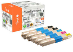 Peach 112228 tonercartridge 5 stuk(s) Compatibel Zwart, Cyaan, Magenta, Geel - Afbeelding 2
