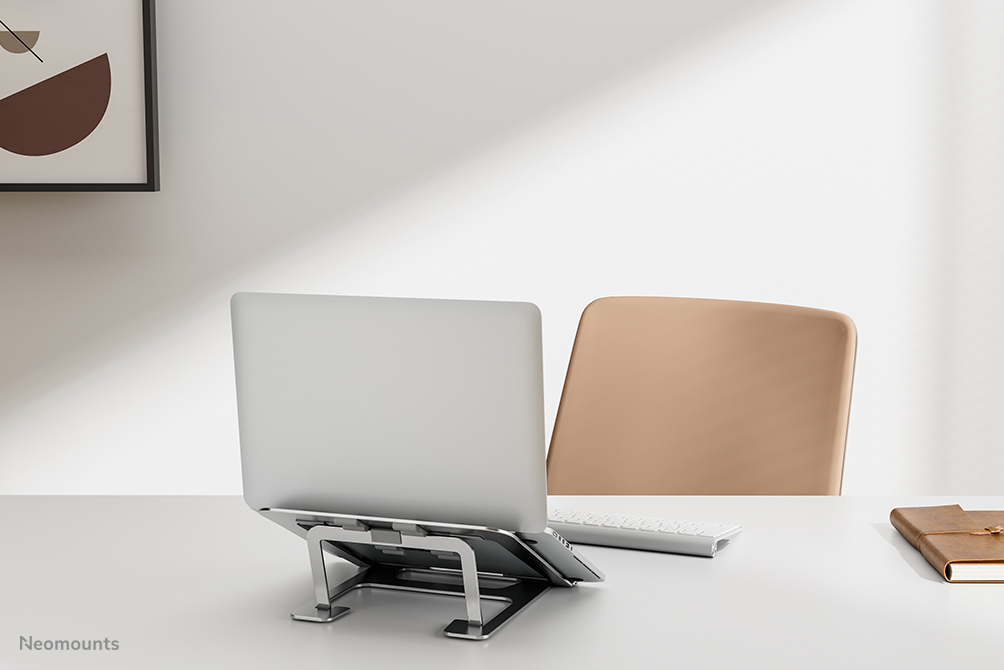 Neomounts NSLS085SILVER Laptopstandaard 10-17" - opvouwbaar - compact - universeel - Afbeelding 19