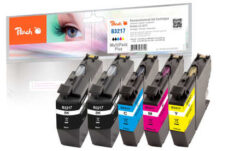 Peach PI500-225 inktcartridge 5 stuk(s) Compatibel Normaal rendement Zwart, Cyaan, Magenta, Geel - Afbeelding 2