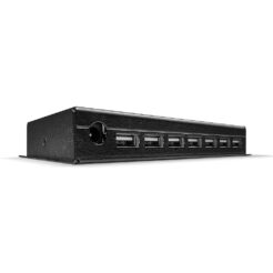 Lindy 42794 interface hub USB 2.0 Type-B 480 Mbit/s Zwart