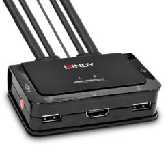 Lindy 42340 KVM-switch Zwart - Afbeelding 2