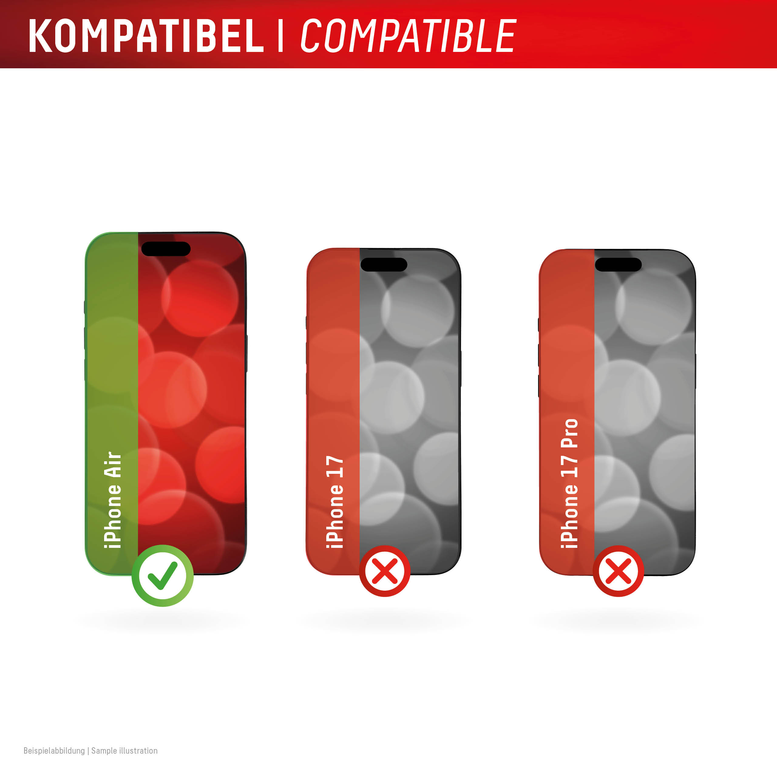 DISPLEX Real Glass FC iPhone Air - Afbeelding 5