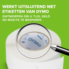 DYMO LabelWriter 550 Labelprinter | Labelmaker met direct thermisch printen | Automatische labelherkenning | Drukt adreslabels, verzendlabels, barcodelabels af en meer | Tweepolige EU-stekker - Afbeelding 4
