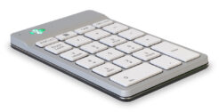 R-Go Tools Numeriek toetsenbord R-Go Numpad Break, ergonomisch numeriek toetsenbord met pauzesoftware, Bluetooth, wit
