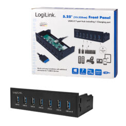 LogiLink UA0342 geheugenkaartlezer Intern Zwart - Afbeelding 7