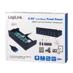 LogiLink UA0342 geheugenkaartlezer Intern Zwart - Afbeelding 6