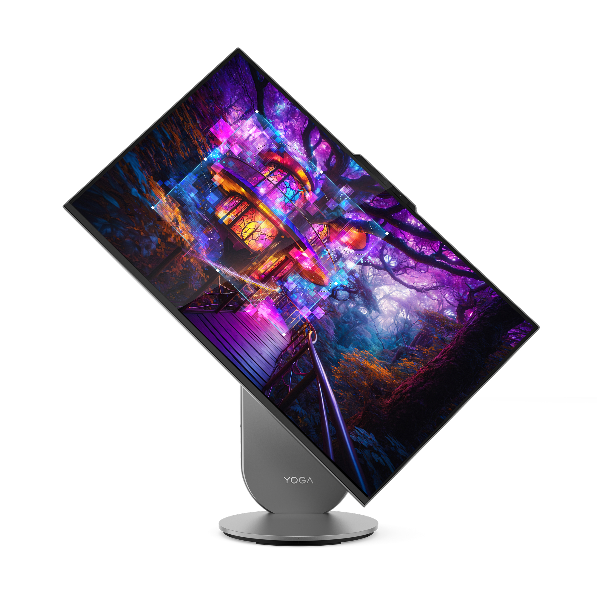 Lenovo Yoga AIO 27IAH10 Intel Core Ultra 7 255H 68,6 cm (27") 2560 x 1440 Pixels Alles-in-één-pc 16 GB LPDDR5x-SDRAM 1 TB SSD Windows 11 Home Wi-Fi 7 (802.11be) Grijs - Afbeelding 13