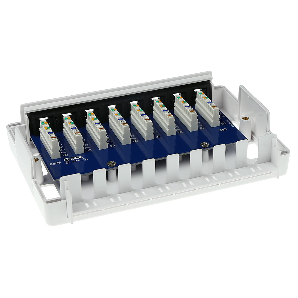 ACT Modulair opbouwdoos unshielded 8-voudig CAT5E - Afbeelding 4