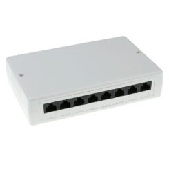ACT Modulair opbouwdoos unshielded 8-voudig CAT6