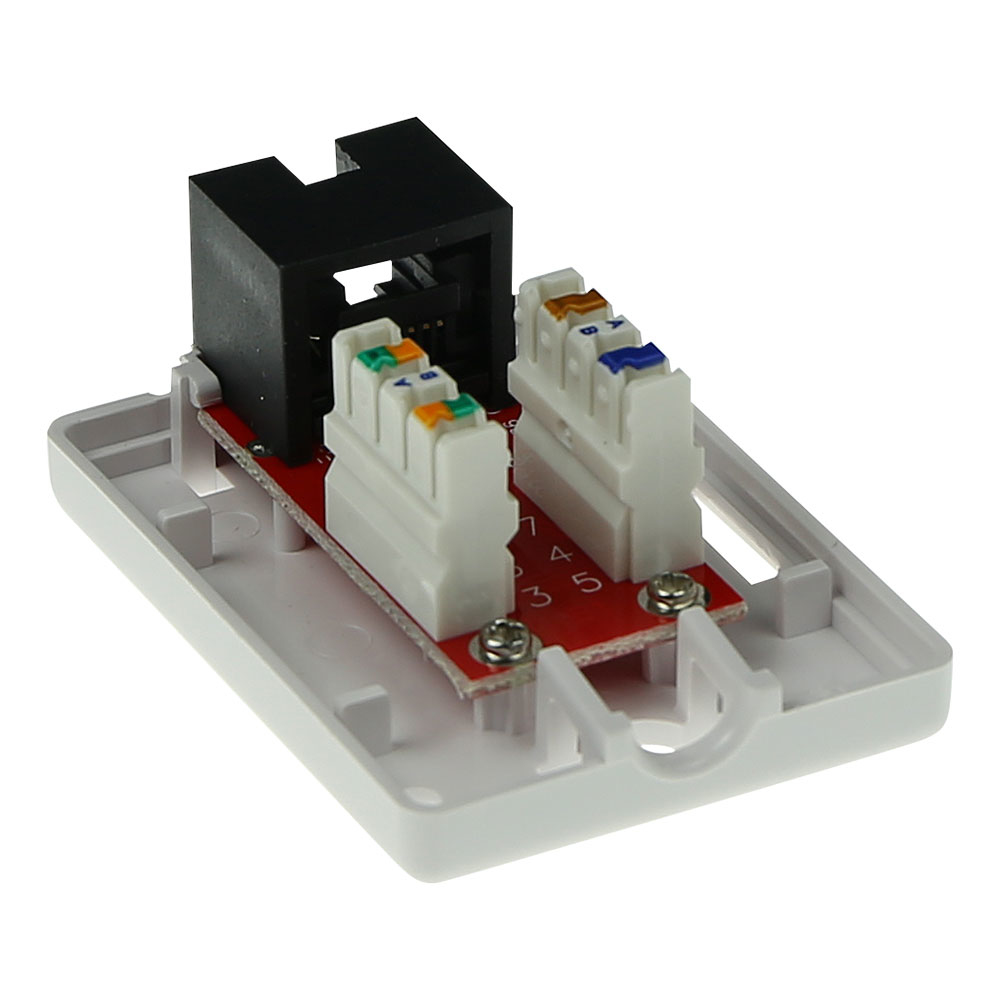 ACT Modulair opbouwdoos unshielded 1-voudig CAT6 - Afbeelding 5