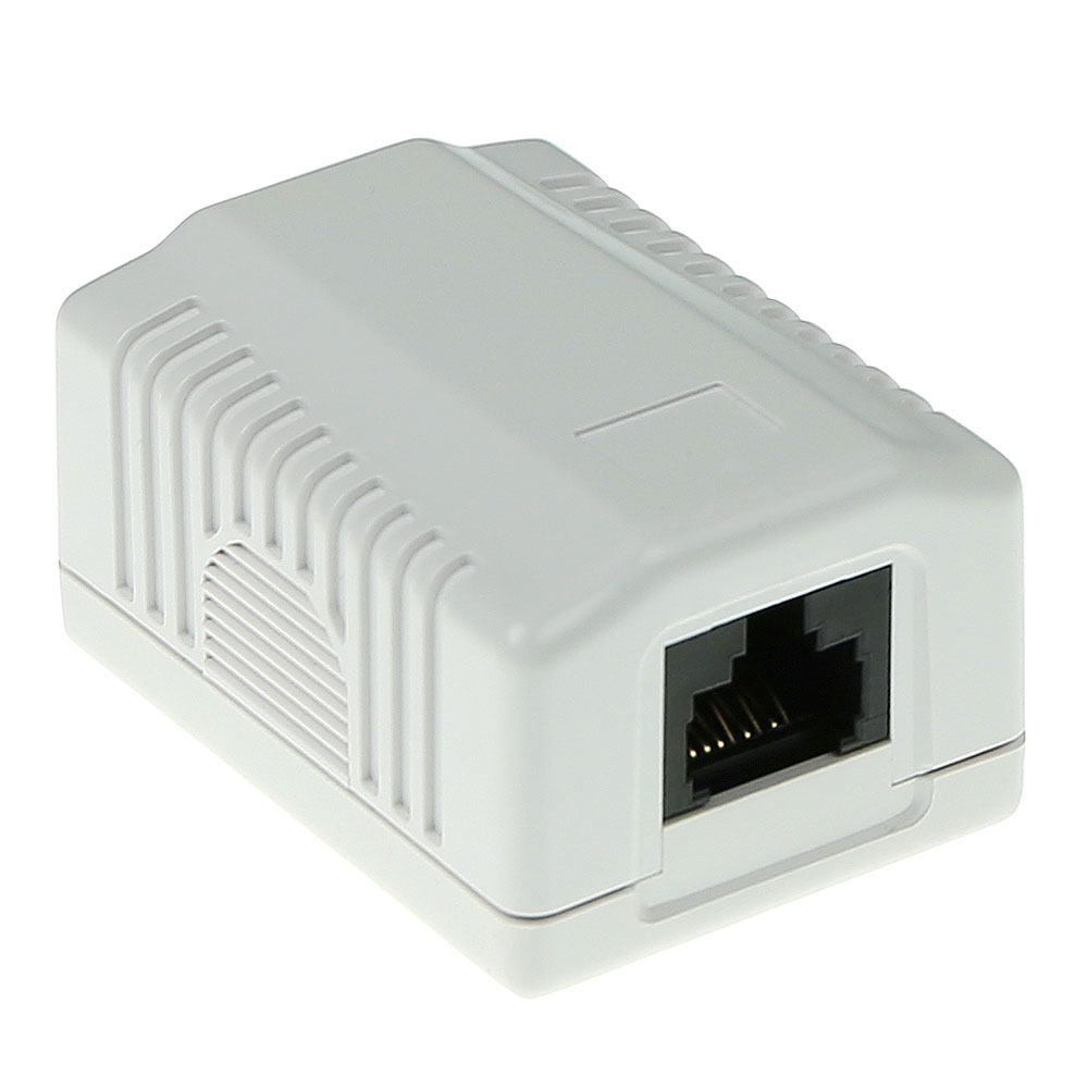 ACT Modulair opbouwdoos unshielded 1-voudig CAT6 - Afbeelding 2
