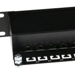 ACT Patchpanel CAT5E shielded 24 poorten met cover - Afbeelding 5