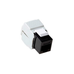 ACT Keystone Jack CAT6 unshielded toolless zwart