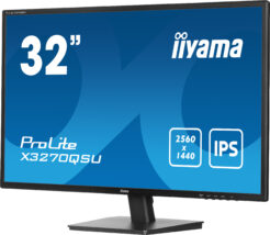iiyama ProLite X3270QSU-B1 computer monitor 80 cm (31.5") 2560 x 1440 Pixels Wide Quad HD LED Zwart - Afbeelding 5