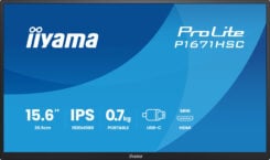 iiyama ProLite P1671HSC-B1 computer monitor 39,6 cm (15.6") 1920 x 1080 Pixels Full HD LED Zwart - Afbeelding 3