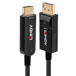 Lindy 38493 video kabel adapter 40 m DisplayPort HDMI Type A (Standaard) Zwart - Afbeelding 2
