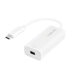LogiLink UA0360 video kabel adapter 0,15 m USB Type-C Mini DisplayPort Wit