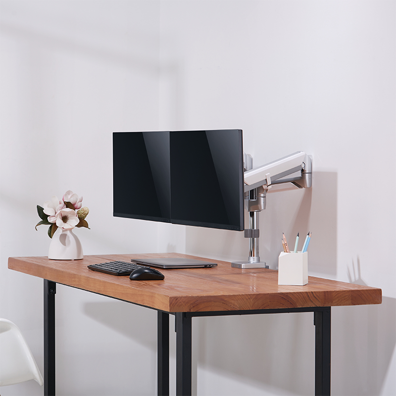 LogiLink BP0089 flat panel bureau steun 81,3 cm (32") Zilver - Afbeelding 6