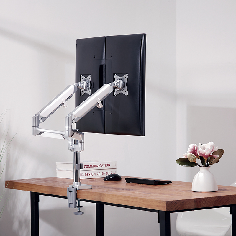 LogiLink BP0089 flat panel bureau steun 81,3 cm (32") Zilver - Afbeelding 5