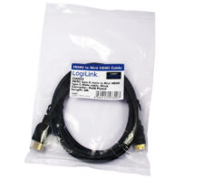 LogiLink CH0023 HDMI kabel 2 m HDMI Type A (Standaard) HDMI Type C (Mini) Zwart - Afbeelding 2