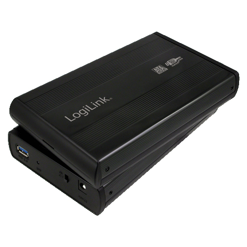 LogiLink UA0107 behuizing voor opslagstations Zwart 3.5" - Afbeelding 2