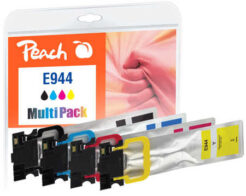 Peach PI200-786 inktcartridge 4 stuk(s) Compatibel Zwart, Cyaan, Magenta, Geel