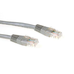 ACT Grijze 30 meter U/UTP CAT5E patchkabel met RJ45 connectoren