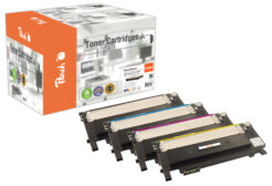 Peach PT666 tonercartridge 4 stuk(s) Compatibel Zwart, Cyaan, Magenta, Geel