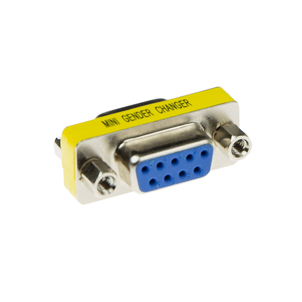 ACT D-sub Adapter 9 polig female naar 9 polig female - Afbeelding 2