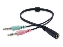 Equip Chat Headset Bedraad Hoofdband Oproepen/muziek Zwart - Afbeelding 3