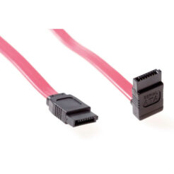 ACT SATA aanluitkabel met haakse connector 0,75 m - Afbeelding 2