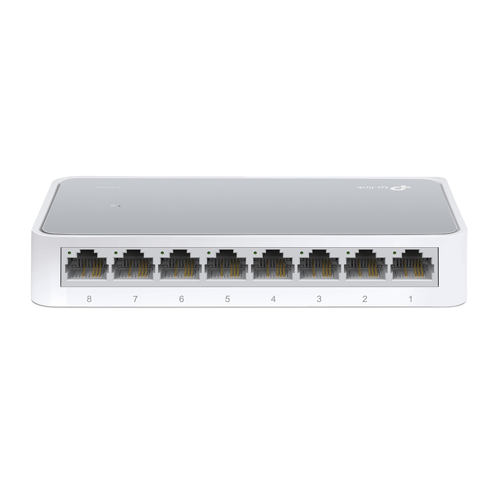 TP-Link TL-SF1008D Unmanaged Fast Ethernet (10/100) Wit - Afbeelding 2