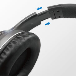 LogiLink BT0053 hoofdtelefoon/headset Draadloos Hoofdband Muziek Bluetooth Zwart - Afbeelding 4