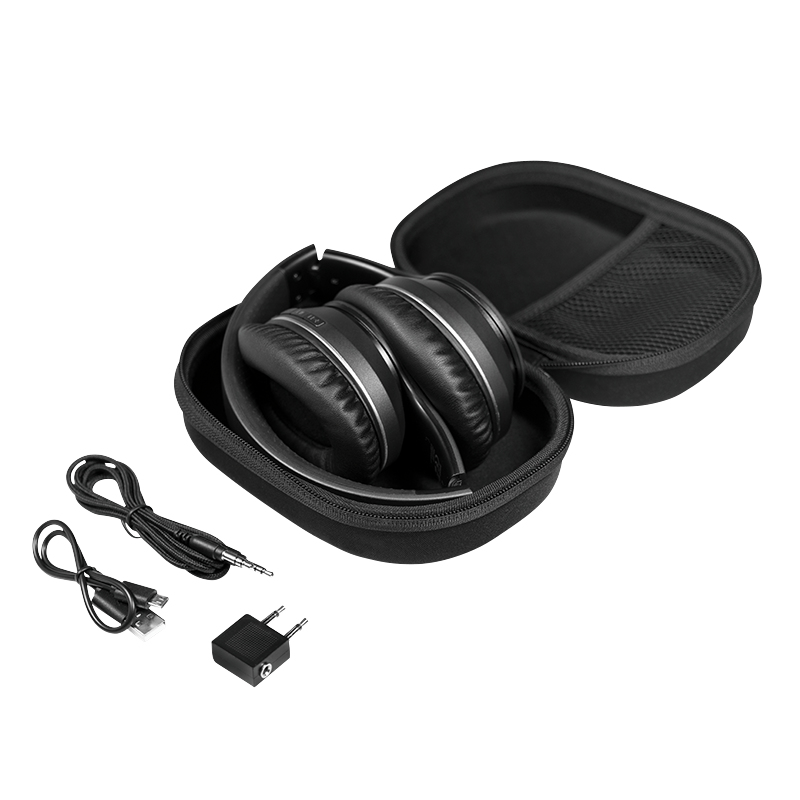 LogiLink BT0053 hoofdtelefoon/headset Draadloos Hoofdband Muziek Bluetooth Zwart - Afbeelding 6