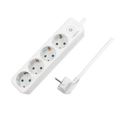 LogiLink LPS245 power uitbreiding 1,5 m 4 AC-uitgang(en) Binnen Wit - Afbeelding 2