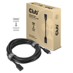 CLUB3D High Speed HDMI™ Extension Cable 4K60Hz M/F 5m/16.4ft 26 AWG - Afbeelding 2