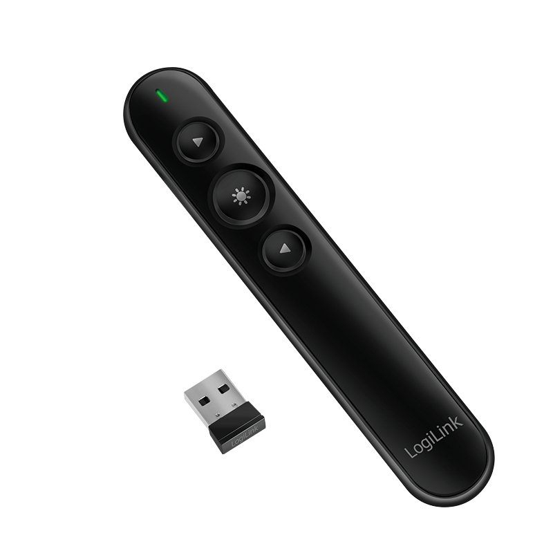 LogiLink ID0190 Draadloze presenter RF Zwart
